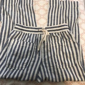 Splendid linen cropped pants!